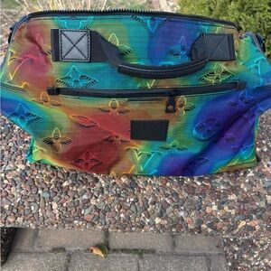Louis Vuitton Lmtd Edition Virgil Abloh Multicolor Monogram Reversible Keepall